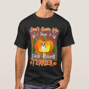 T-shirt Ne Me Craignez Pas J'Ai Jack Russell Terrier Hallo