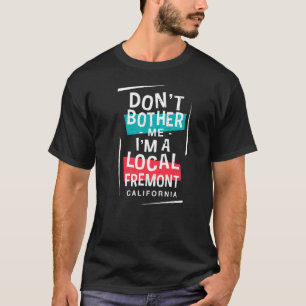 T-shirt Ne me dérange pas Je suis un voyage de vacances de