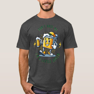 T-shirt Ne me déteste pas je suis un peu glacière