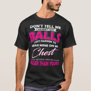 T-shirt Ne me dis pas que je n'ai pas de maillot de bain