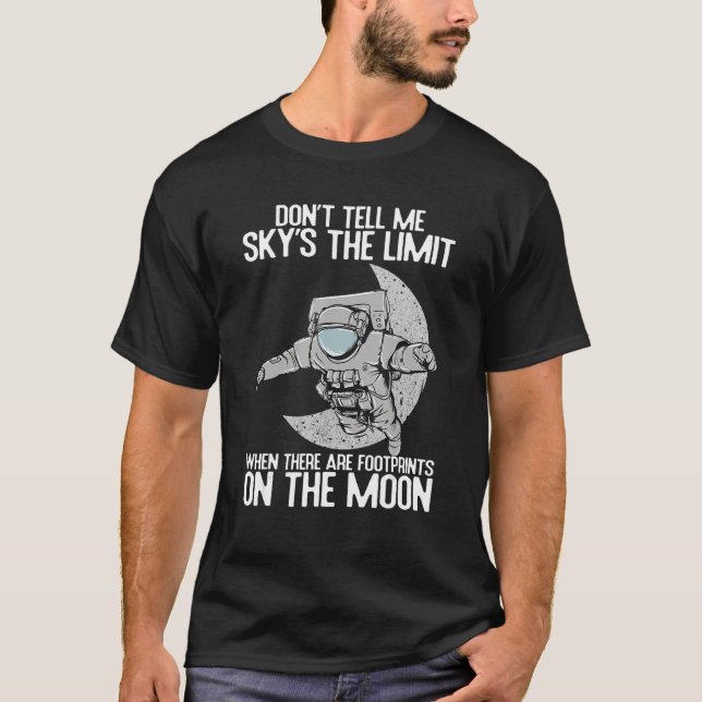 T-shirt Ne me dites pas que Sky est la citation motivation (Devant)