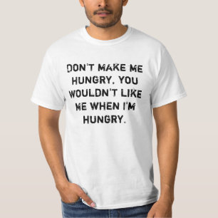 T-shirt Ne me donne pas faim