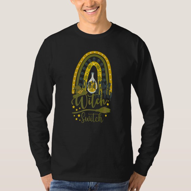 T-shirt Ne me fais pas basculer mon interrupteur de sorciè (Devant)
