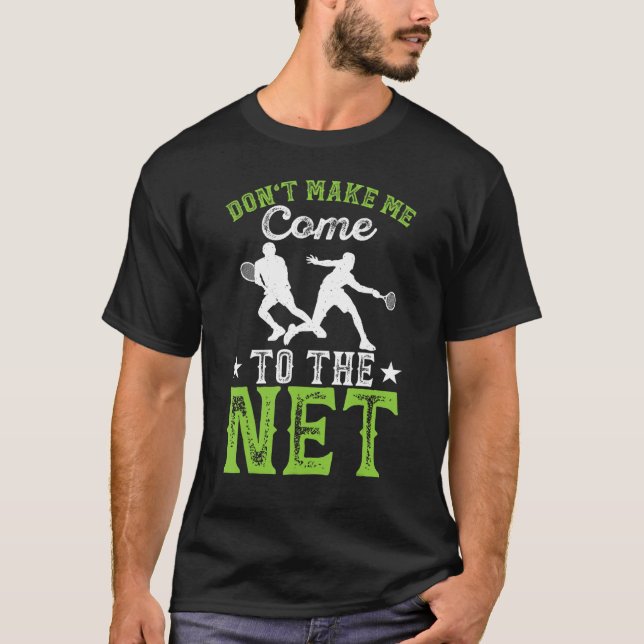 T-shirt Ne me faites pas venir sur le Net (Devant)