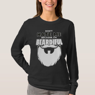 T-shirt Ne me hait pas parce que je suis hardi papa facial