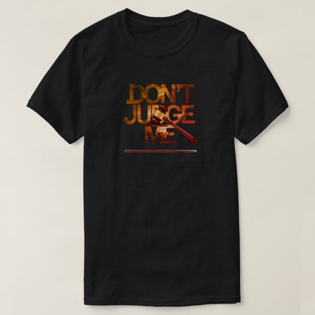T-shirt "Ne me juge pas que j'ai eu la fusion épinière" (Design devant)