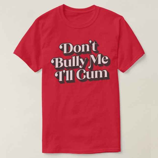 T-shirt Ne me malmène pas (Design devant)