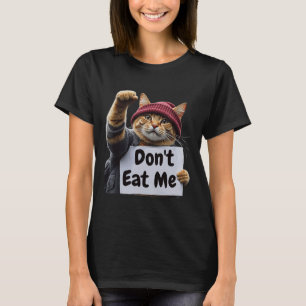 T-shirt Ne me mangez pas de chats pour Trump 2024 ou le Tr