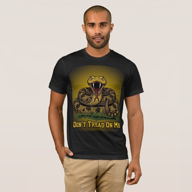 T-shirt "Ne me marche pas dessus"  (Devant entier)
