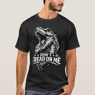 T-shirt Ne me marchez pas dessus - TRex Bold Tyrannosaurus