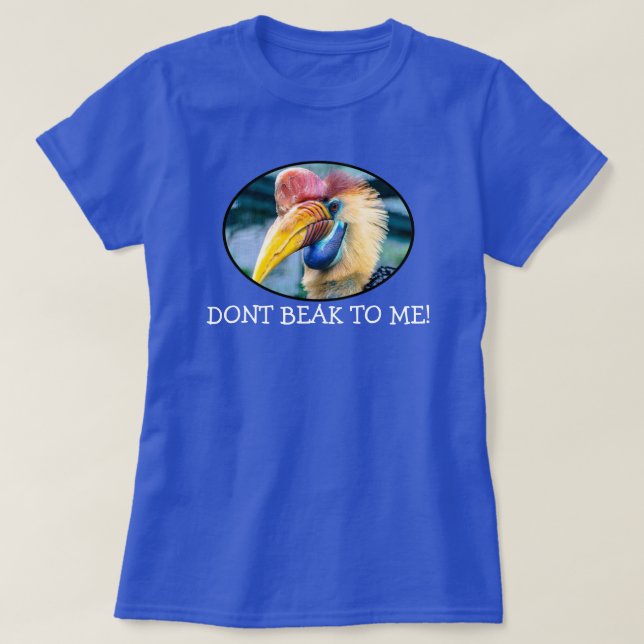 T-SHIRT NE ME PASSE PAS - OISEAU TOUCAIN (Design devant)