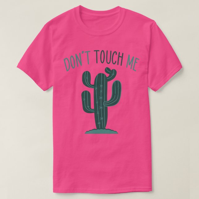 T-shirt Ne me touchez pas (Design devant)