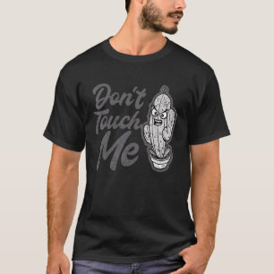 T-shirt Ne me touchez pas Femmes Mens Cactus Joli Jardin P