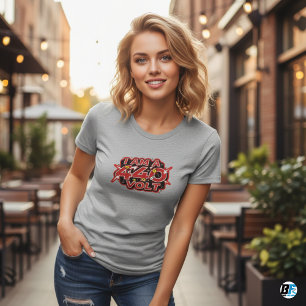T-shirt "Ne me touchez pas – Je suis une tension de 440 vo