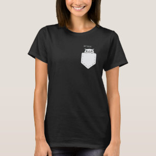 T-shirt Ne Me Touchez Pas Joli Chat Dans Votre Pochette