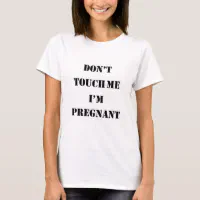je ne suis pas grosse je suis enceinte' T-shirt de grossesse
