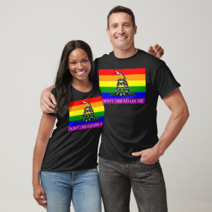 T-shirt Ne me trompe pas Chemise Drapeau LGBT Pride