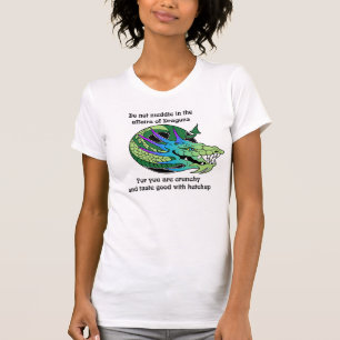 T-shirt Ne mêlez pas dans les affaires des dragons