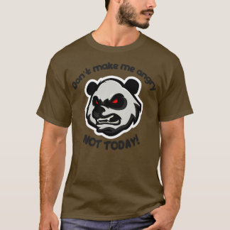 T-shirt Ne mettez pas les panda en colère