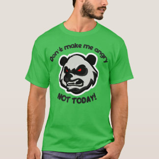 T-shirt Ne mettez pas les panda en colère