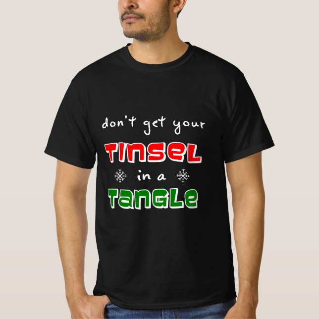 T-shirt Ne mettez pas votre moule dans un tangle (Devant)