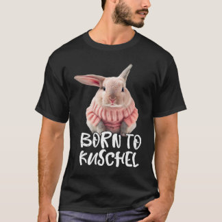 T-shirt Né mignon à lapin mou maman lapin de ski hiver R