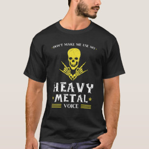 T-shirt ne m'oblige pas à utiliser ma musique vocale en mé