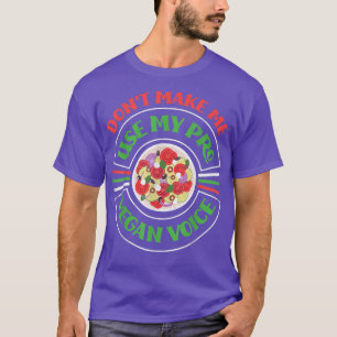 T-shirt Ne m'oblige pas à utiliser mon Pro Vegan Voice Vég