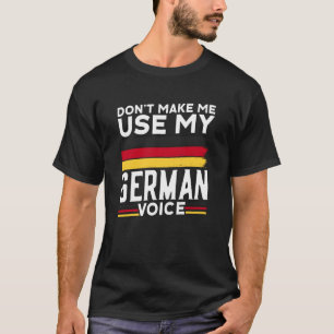 T-shirt Ne m'oblige pas à utiliser mon professeur de langu
