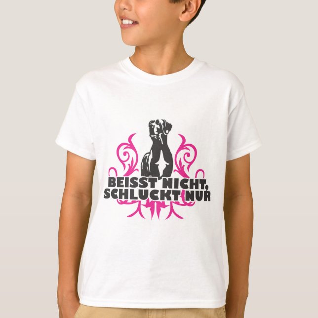 T-shirt ne mord pas, avale seulement (Devant)