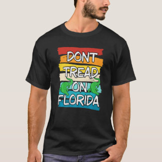 T-shirt Ne parcourez pas le gouverneur de Floride Ron Desa
