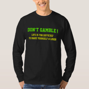 T-shirt Ne parie pas