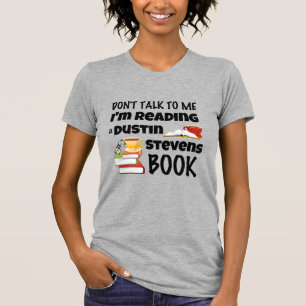 T-shirt Ne parle pas Je lis un livre de Dustin Stevens