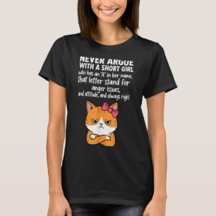 T-shirt Ne Parlez Jamais Avec Une Petite Fille Qui A Un A