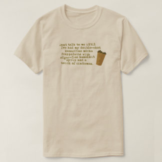 T-shirt Ne parlez pas de café nécessaire
