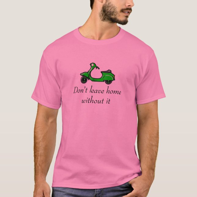 T-shirt Ne partez pas à la maison sans lui (Devant)