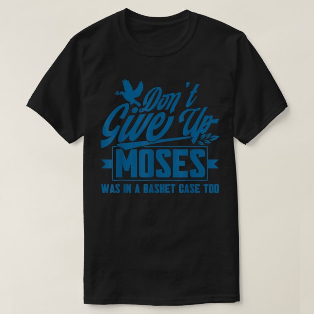 T-shirt Ne pas abandonner la foi chrétienne (Design devant)