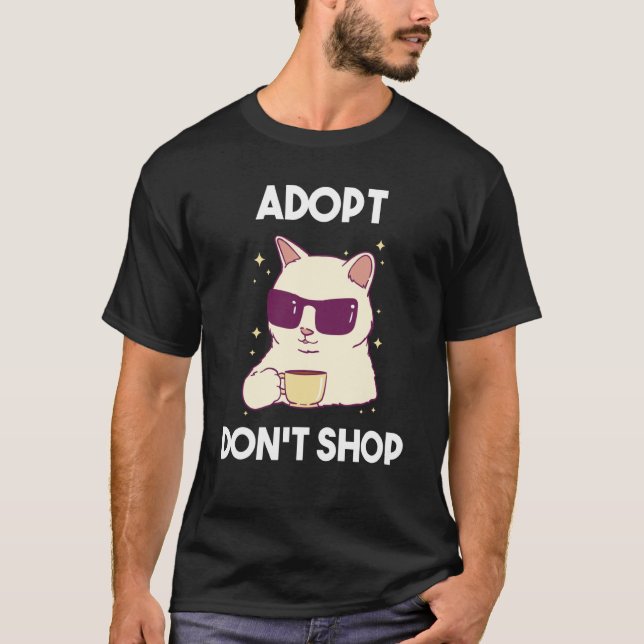 T-shirt Ne pas acheter Chats 2 (Devant)