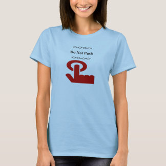 T-shirt Ne pas appuyer sur le bouton
