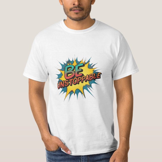 T-shirt Ne pas arrêter (Devant)