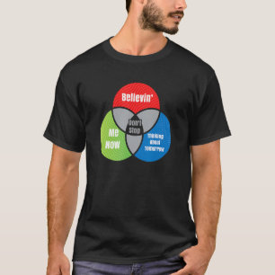 T-shirt Ne pas arrêter Venn Diagram Classic Rock