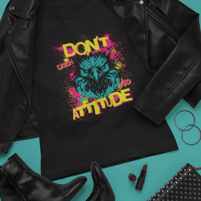 T-shirt Ne pas attraper aucune attitude - Sarcastique (Créateur téléchargé)