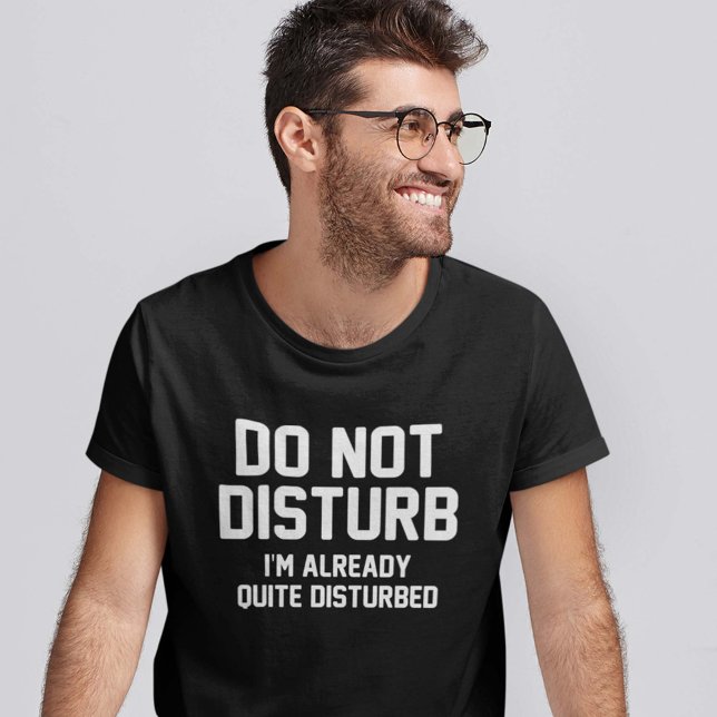 T-shirt Ne pas déranger (Créateur téléchargé)