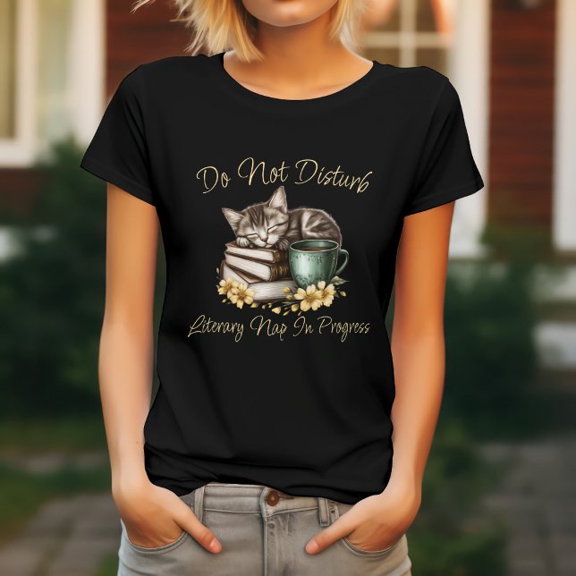 T-shirt Ne Pas Déranger Chat Drôle (Créateur téléchargé)