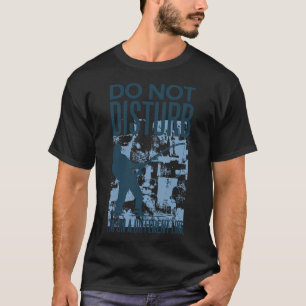 T-shirt Ne pas déranger l'amant de pêcheur
