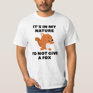 T-shirt Ne Pas Donner De Renard