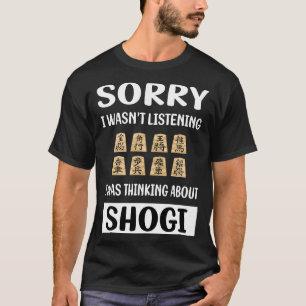 T-shirt Ne pas écouter le Shogi