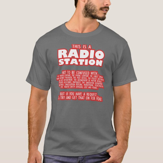 T-shirt Ne pas être confondu avec (Devant)