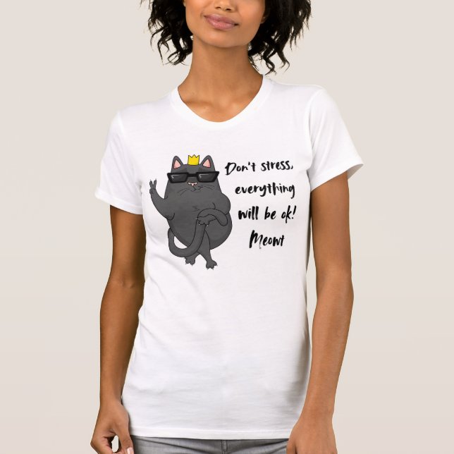 T-shirt ne pas être stressé (Devant)