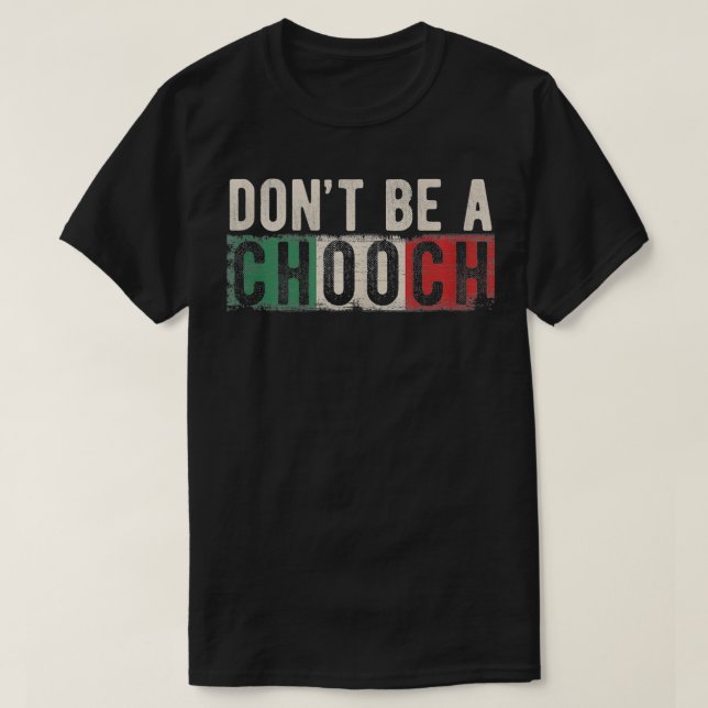 T-shirt Ne Pas Être Un Choix Italien Slang Drôle Citation  (Design devant)